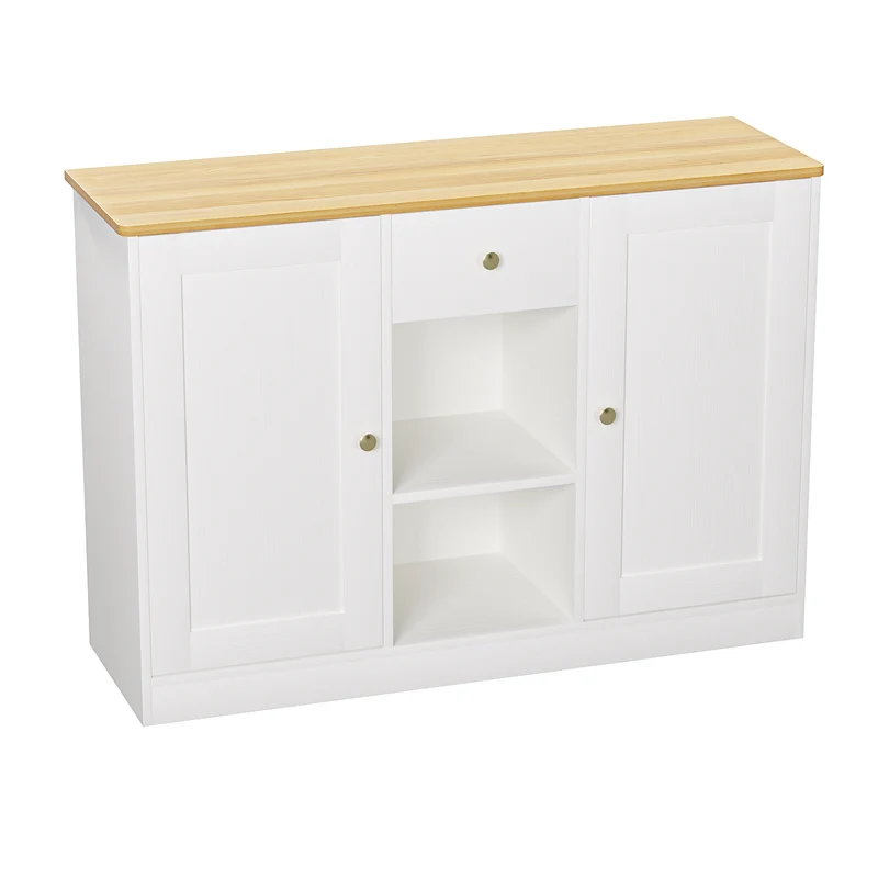Yorbay Sideboard mit 2 Türen und 1 Schublade 108 cm