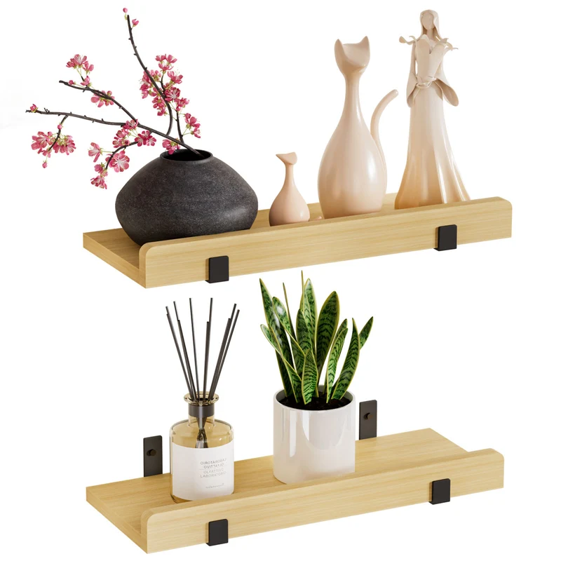 Yorbay Wandregal 2er Set, Breite 40 cm