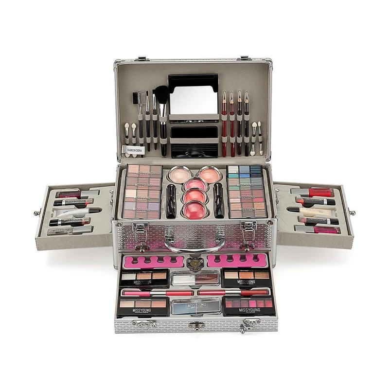 Make-Up Geschenkset für Gesicht, Augen & Lippen