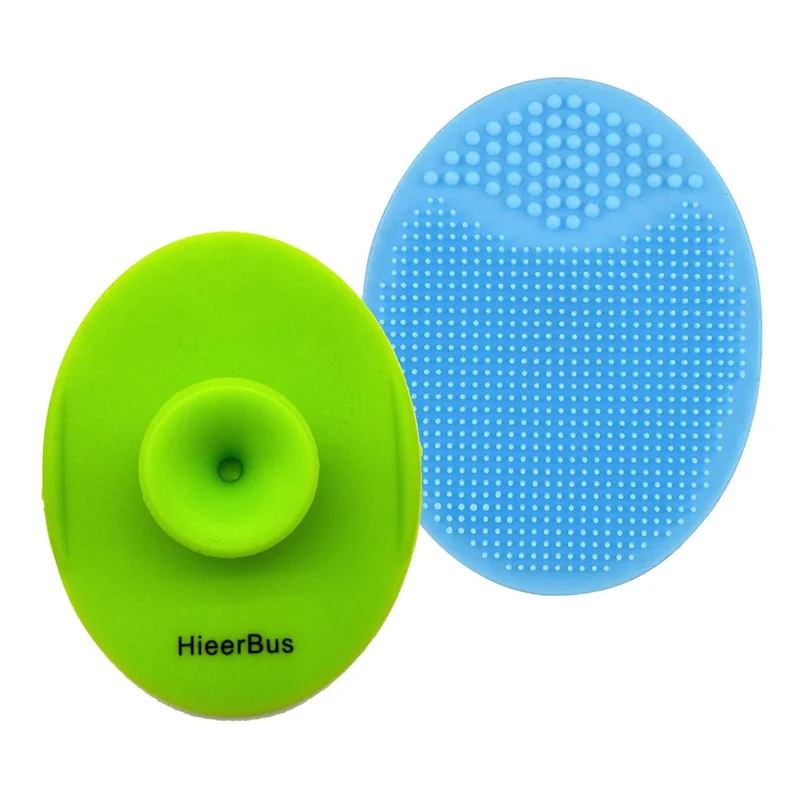 HieerBus Gesichtsbürste Silikon Scrubber für Massage