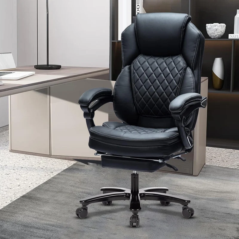 KCREAM Bürostuhl 250kg Belastbarkeit, Ergonomischer