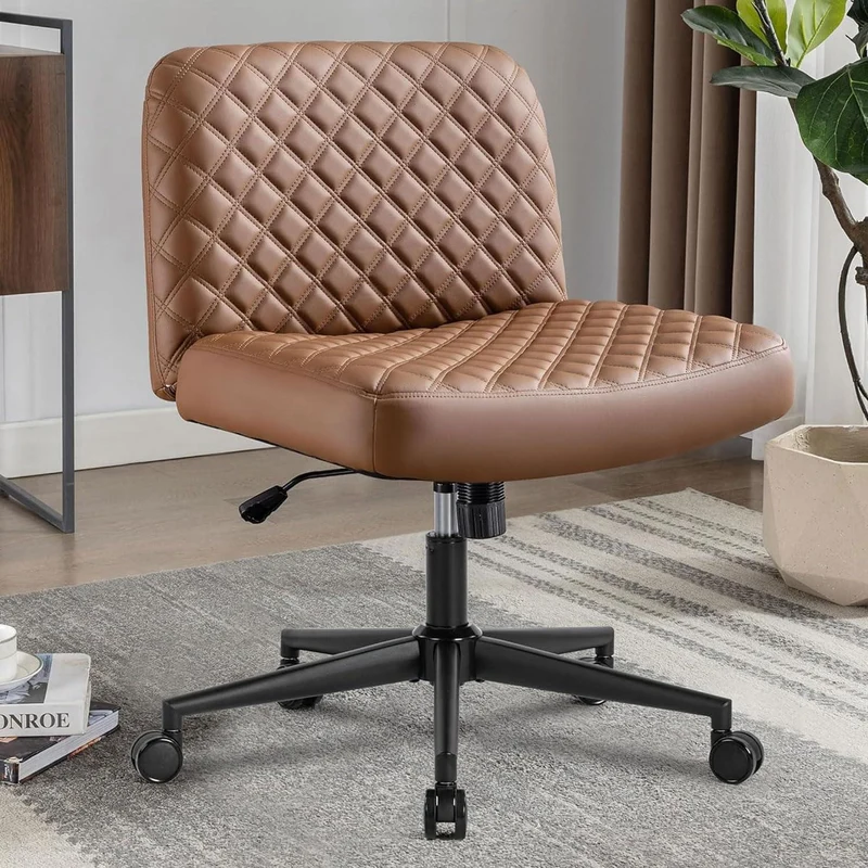 Ergonomischer Bürostuhl ohne Armlehnen, Heavy Duty, breiter