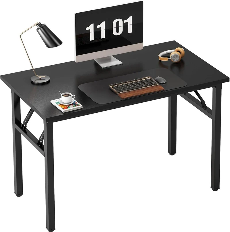 Klapptisch Schreibtisch PC Tisch 80x40CM Schwarz