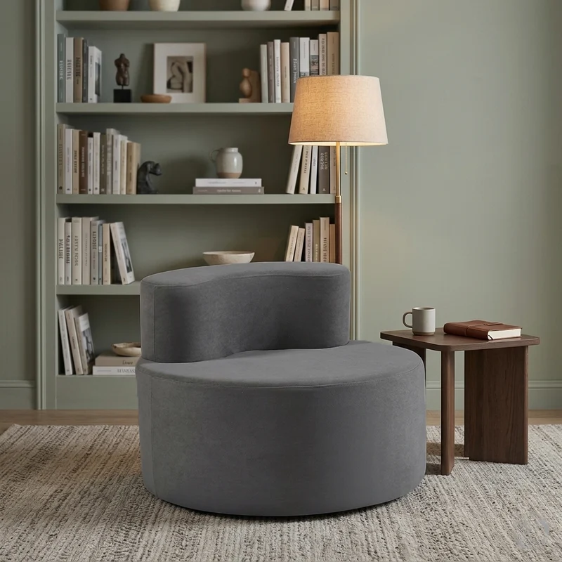 Frame-Free & Space-Saving Compressible Sofa - Nordic Ergonomic Design, 35D High Resilience Sponge For Living Room & Bedroom
