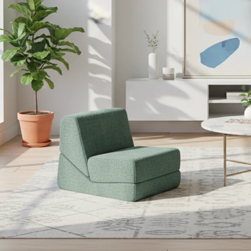 Flexible Space-Saving Compressed Sofa - Nordic Compressible, Frame-Free, 35D High Resilience Sponge For Comfort For Living Room & Bedroom