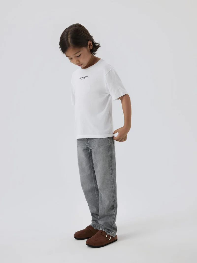 Name it-NKMRYAN STRAIGHT JEANS 5950-DM NOOS-Light Grey Denim