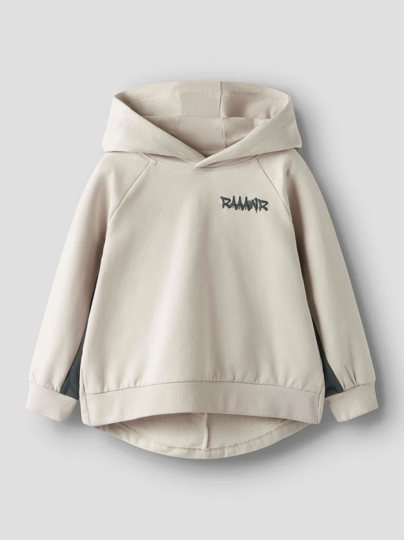 Name it-NMMBENTU LS NREG SWEAT WH BRU-Pumice Stone