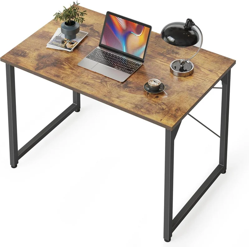 Kleiner Computertisch 80x40x75 cm Industrie-Design