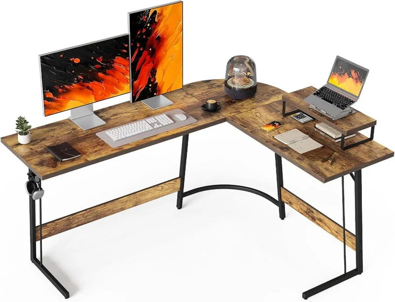 Gaming Schreibtisch L Form Eckschreibtisch 150x120 cm