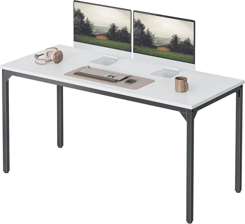 CubiCubi Schreibtisch Computertisch 140x60x75 cm Stabil