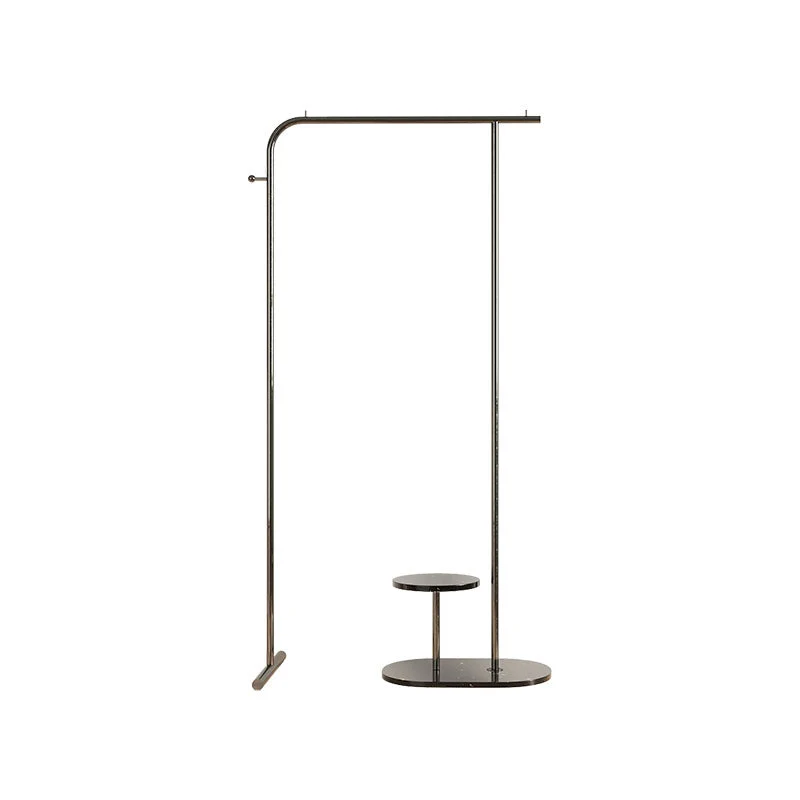Gorgeous Coat Rack Single Coat Hook Metal Coat Rack with Storage Shelving