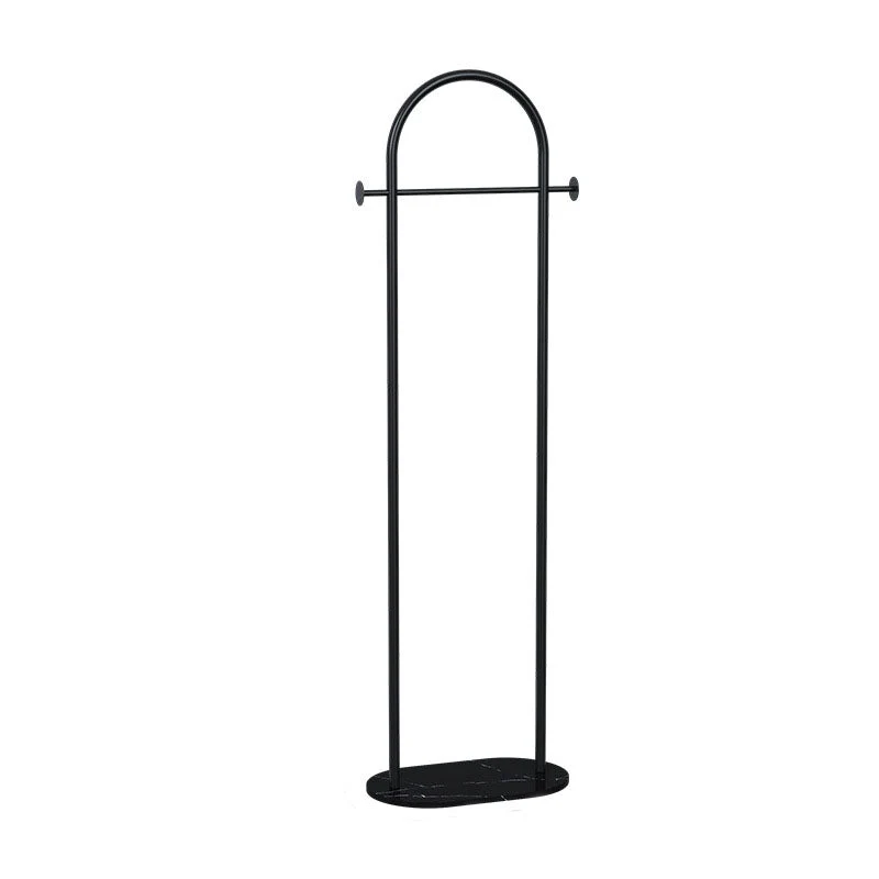 Glam Metallic Coat Hanger U-Shape Free Standing Coat Rack for Bedroom