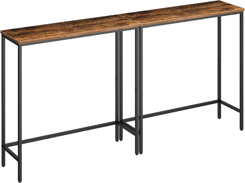 Schmale Konsolentische 2er-Set 75cm Eingangstische