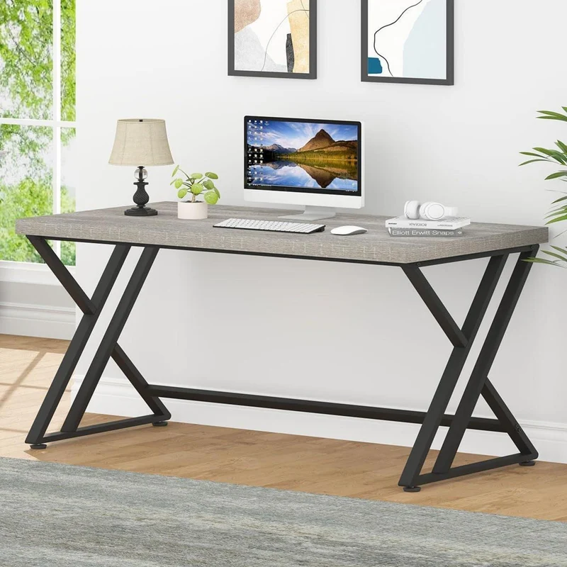 Industrie-Stil Schreibtisch Computertisch 152x60x75.5cm