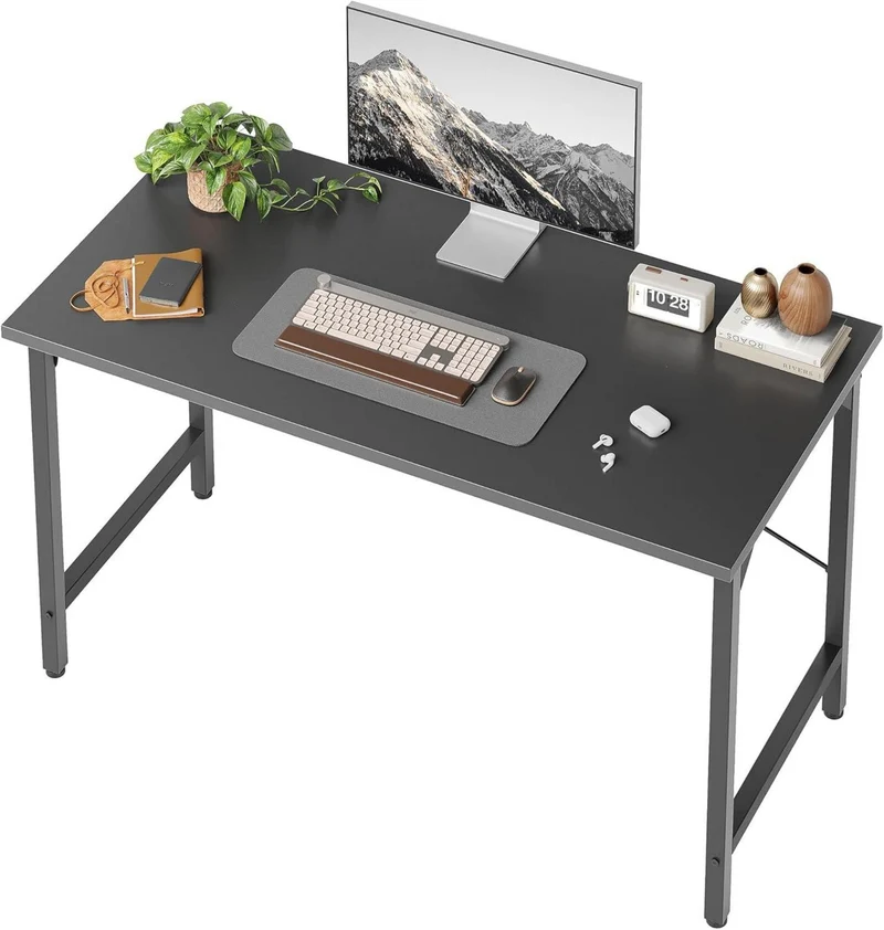 BEXEVUE Schreibtisch 100x48 cm Industrie-Design Metall Holz
