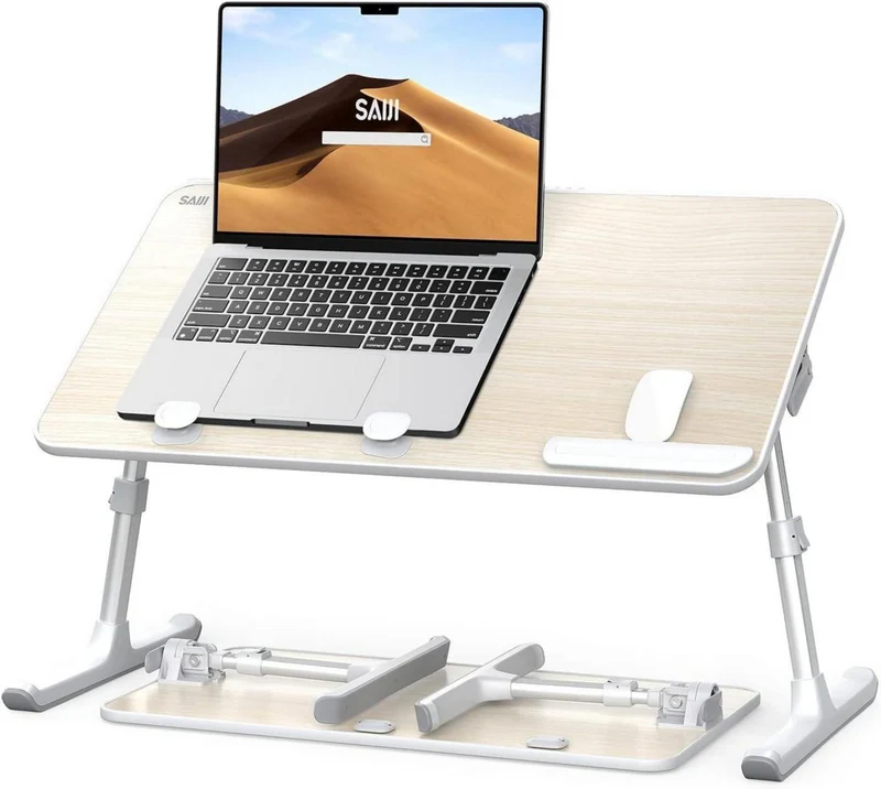 Laptop Tisch SAIJI Laptoptisch Bett Frühstückstablett