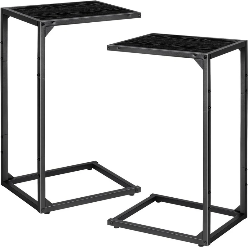 Nandae Beistelltisch Holz Metall Industrial Style