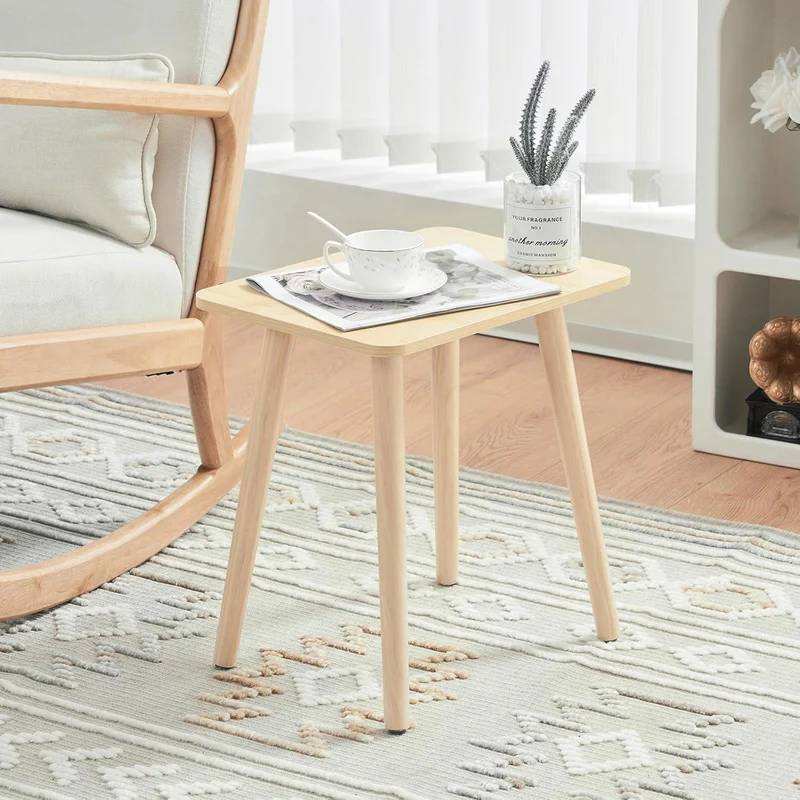 Beistelltisch Holz Massiv 40x30x43cm Wohnzimmer Nachttisch
