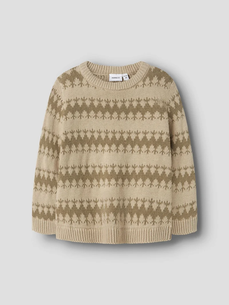 Name it-NMMOSCAR LS KNIT-Island Fossil