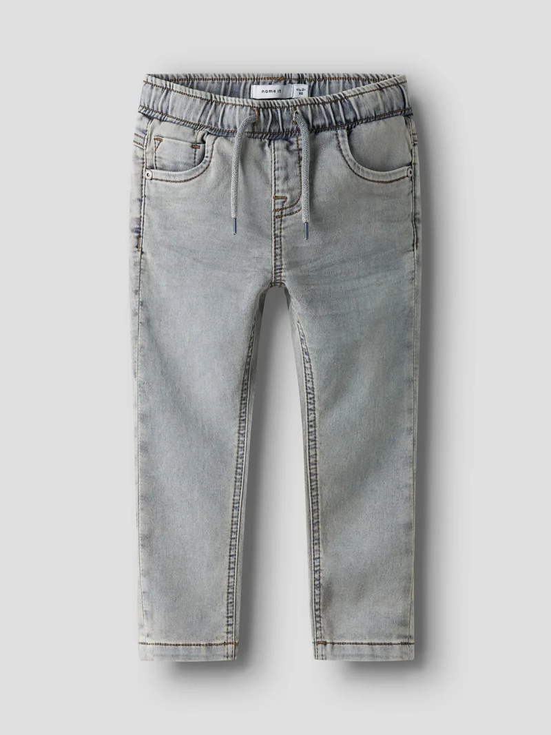 Name it-NMMRYAN SLIM SWE JEANS 2472-TH NOOS-Vintage Light Blue Denim