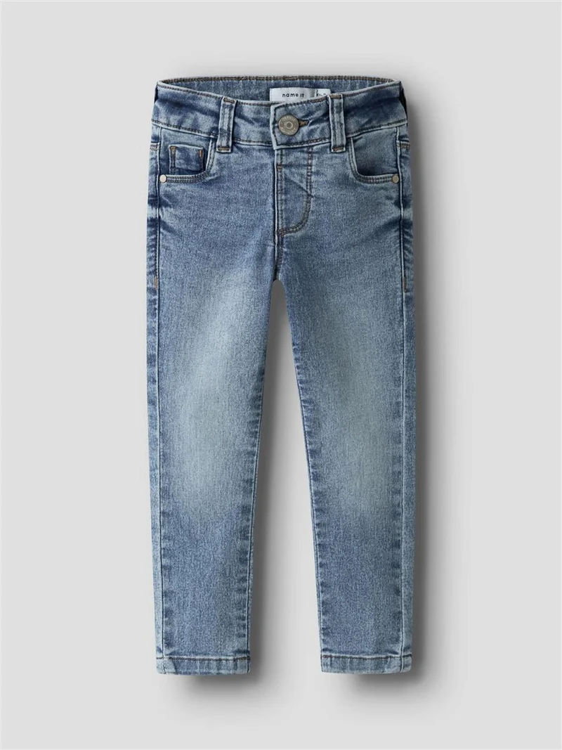 Name it-NMFPOLLY SKINNY JEANS 5070-LM NOOS-Medium Blue Denim