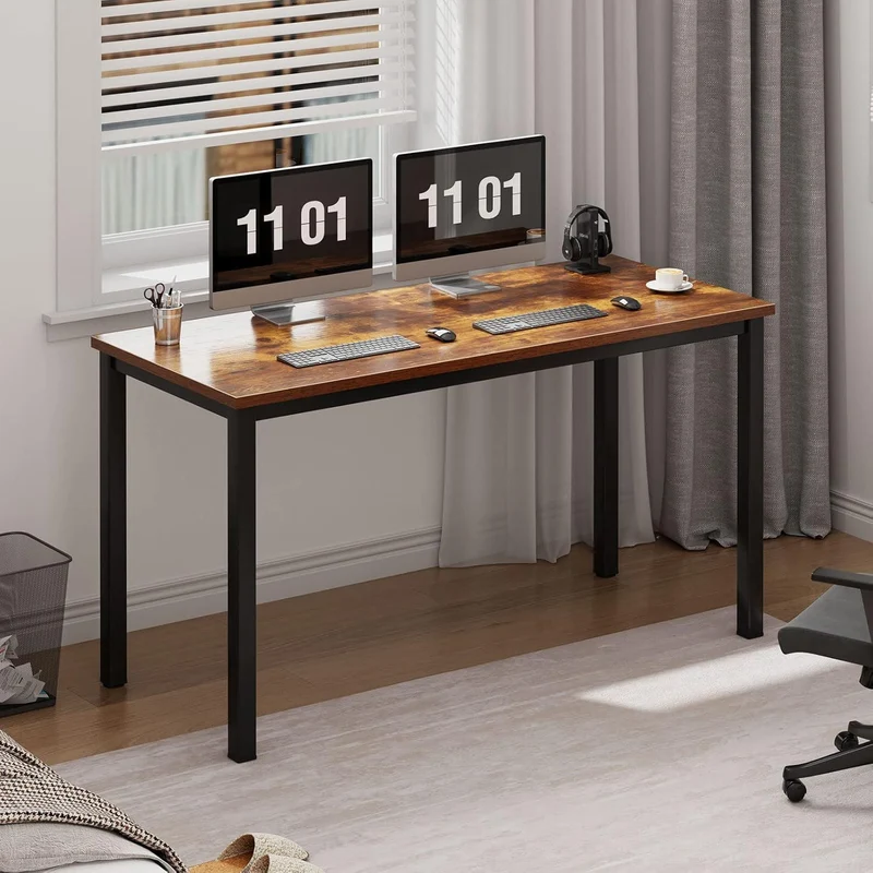 SogesHome Schreibtisch 120x60x75 cm PC Workstation Home