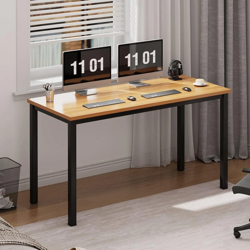Schreibtisch Computertisch 100x60x75 cm Büro Workstation E1