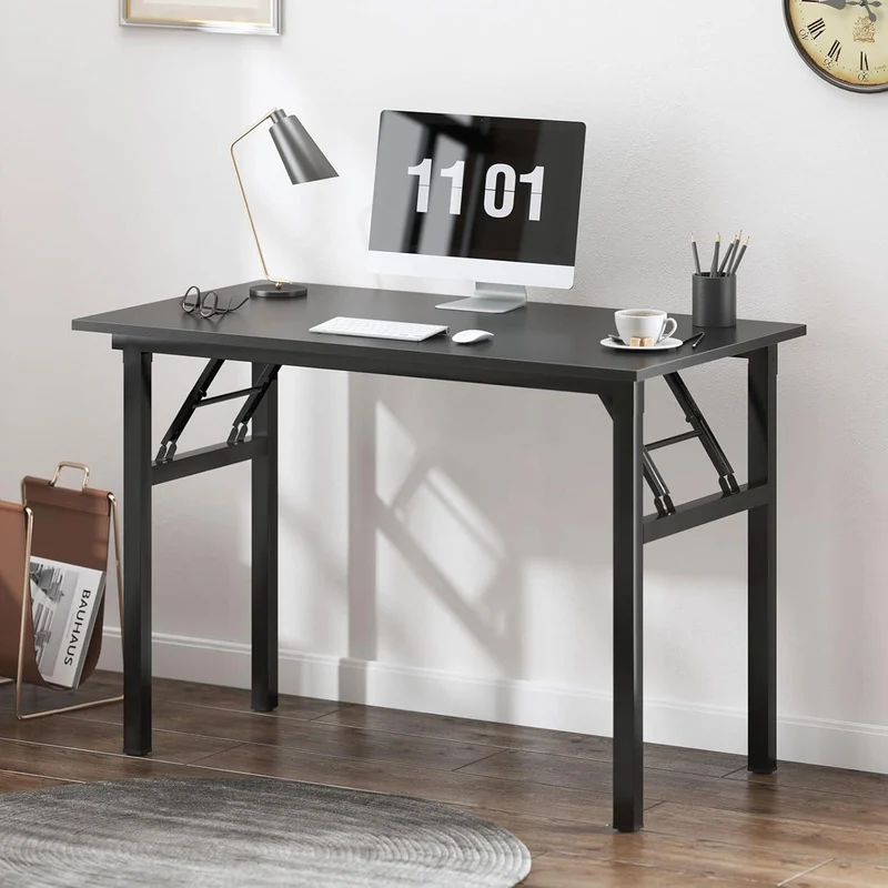 Klapptisch 100x60x75cm Computertisch Büro Schreibtisch Holz