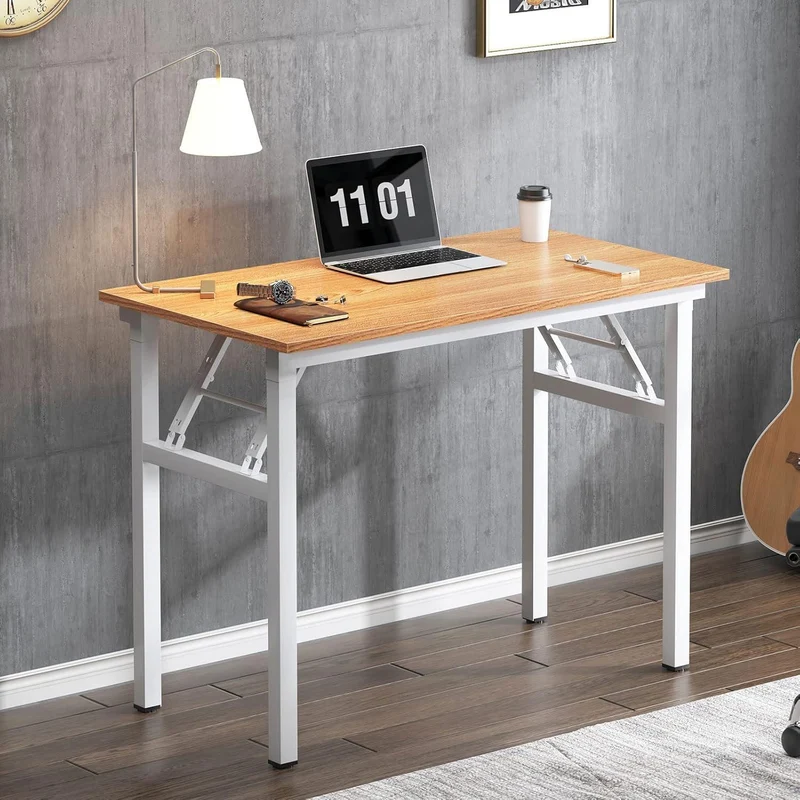 Kleiner Klapptisch 80x40cm PC-Schreibtisch Bürotisch Home