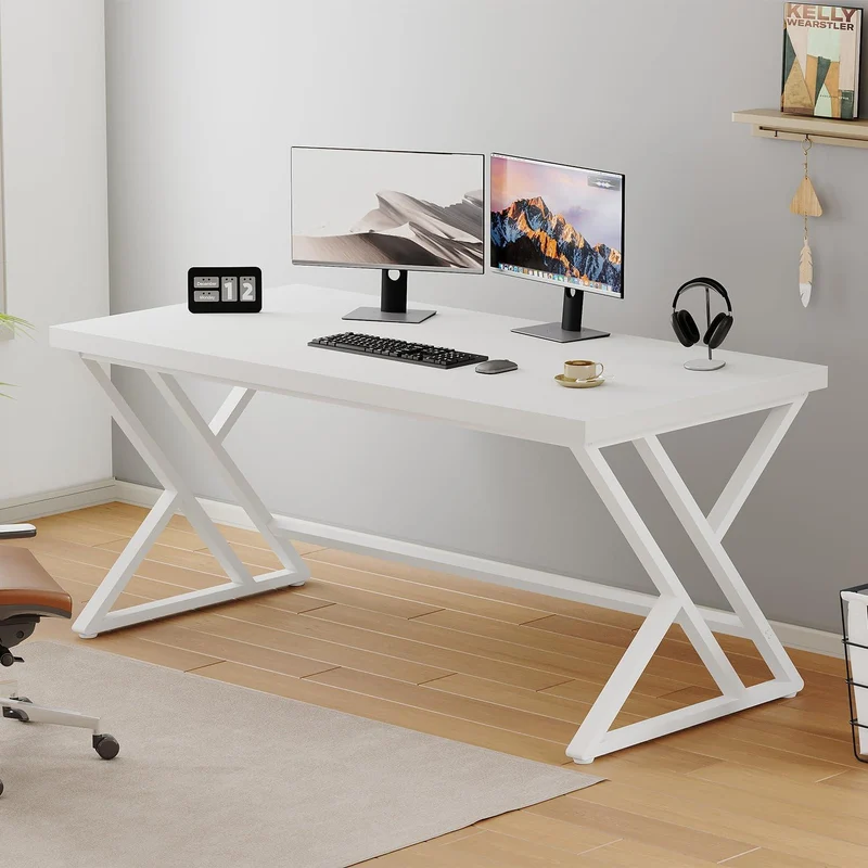 LVB Computertisch Industriedesign Studiertisch 140 x 60 cm