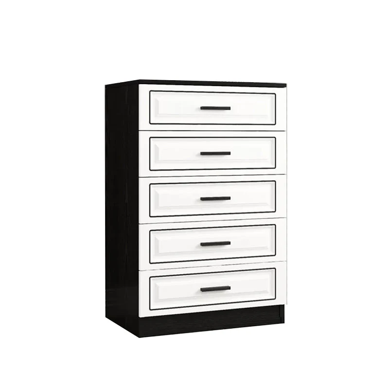 15.75" W Bachelor's Chest Wooden Home Double Dresser Without Mirror