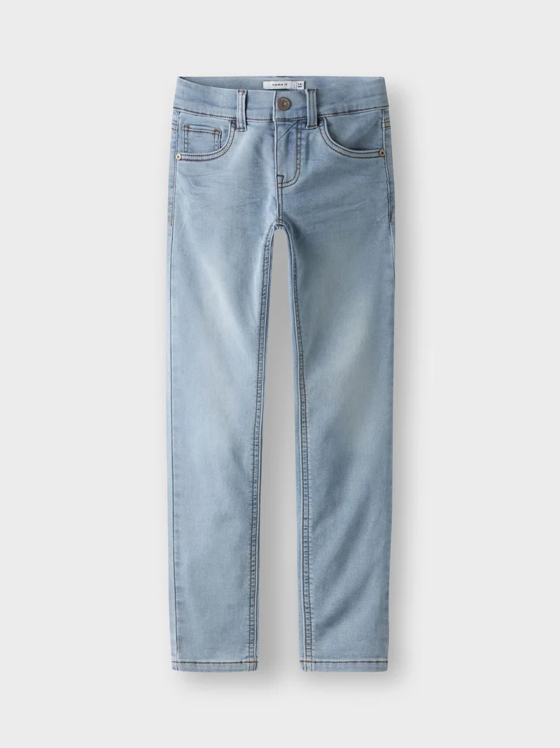 Name it-NKMTHEO XSLIM SWE JEANS 3113-TH NOOS-Bright Light Blue Denim