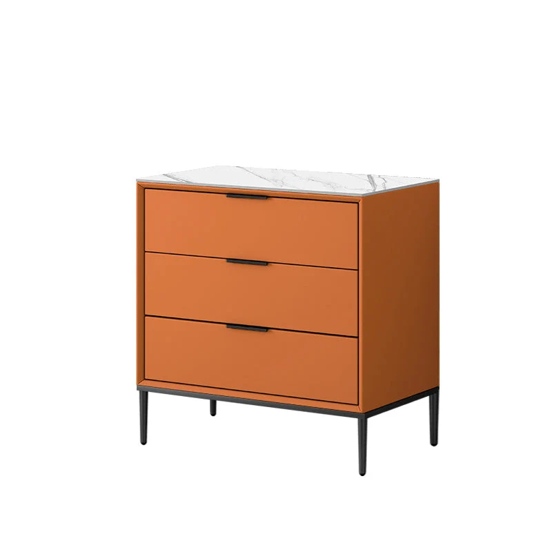 Contemporary Bedroom Storage Chest Vertical Chest with Drawers
