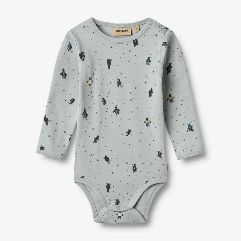 Wheat- Body L/S Berti soft rain penguins