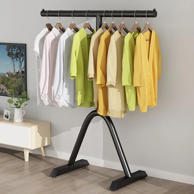 Modern Minimalist Style Coat Rack Metallic Free Standing Coat Rack for Living Room