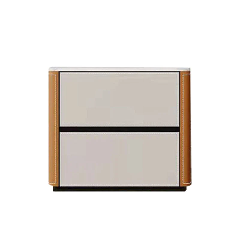 Contemporary Home Stone Storage Chest Vertical Chest with Drawers
