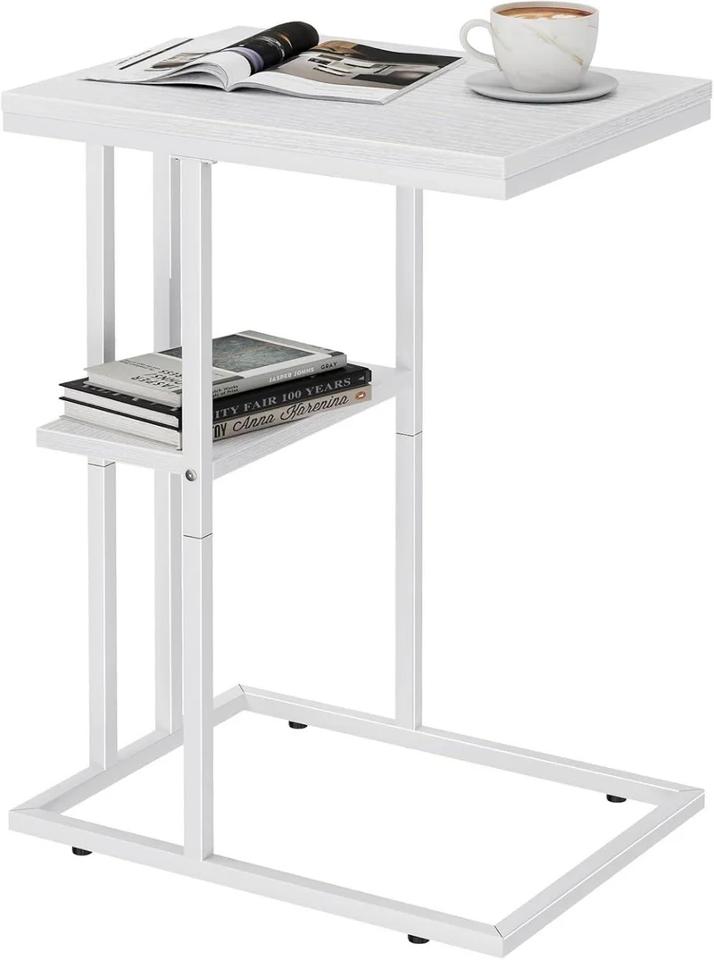 Beistelltisch C Form Sofa Couchtisch Holzigkeit