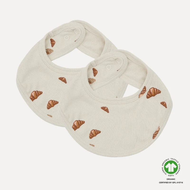 VACVAC Kutter bib, 2 pack - Croissant mini
