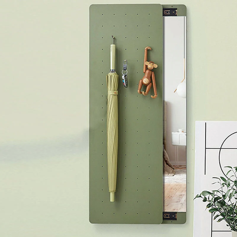 Wall-Mounted Hall Tree with Mirror Included Hall Stand for Living Room