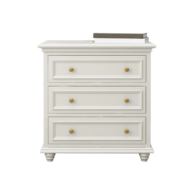 Ornate Traditional Double Dresser Birch Storage Chest with Drawers for Bedroom
