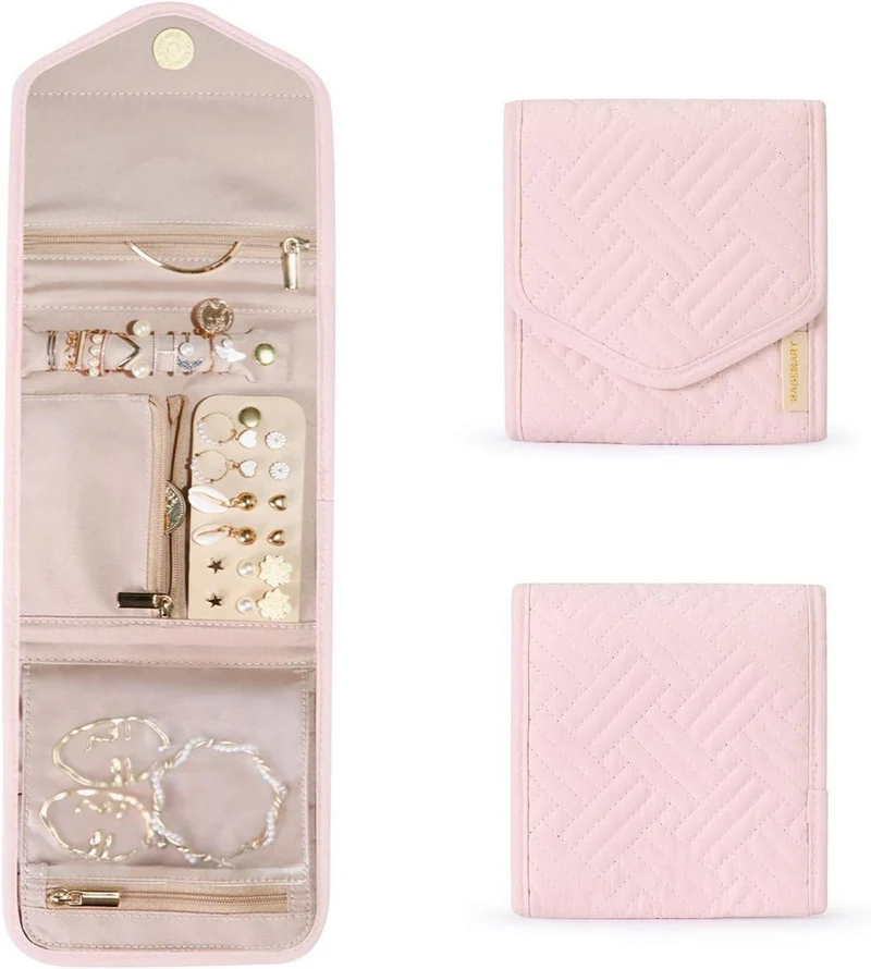 Schmuck Organizer Tasche für Reise - Schmuckaufbewahrung mit