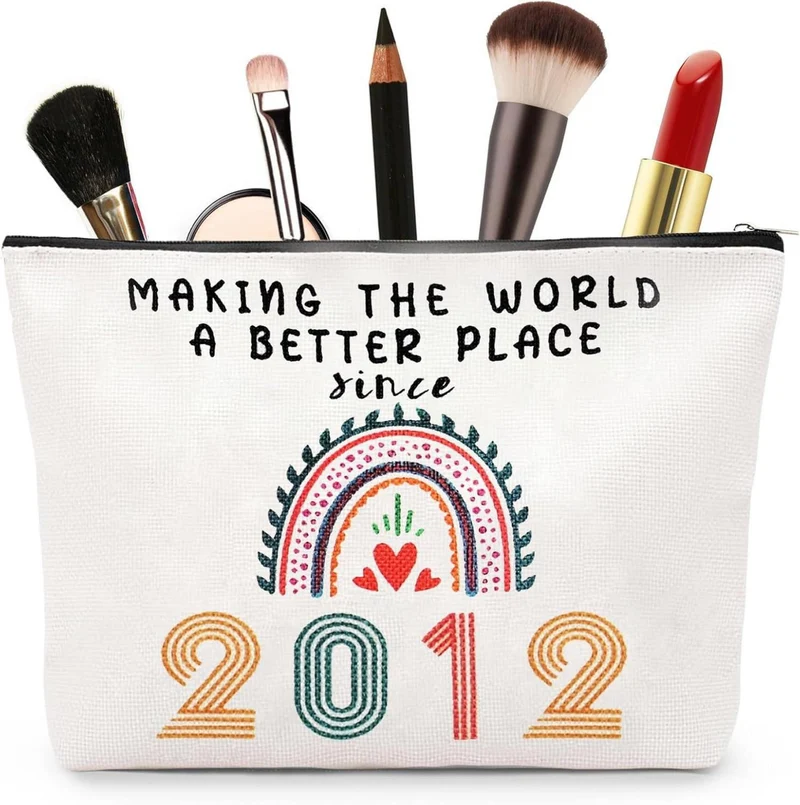 Kosmetiktasche Damen Make-Up-Tasche Geschenk 18 Geburtstag