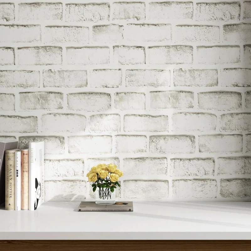 Selbstklebende Betontapete in Steinoptik Beige 40cm x 2m