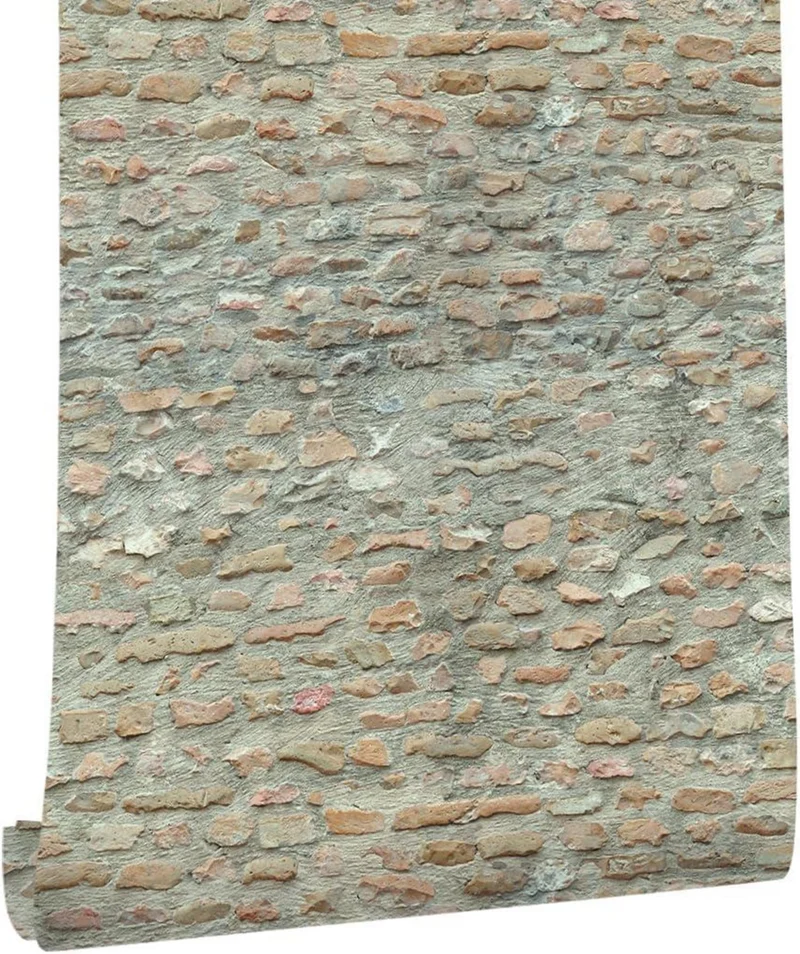 Selbstklebende Tapete Vintage Ziegelstein Wasserdicht