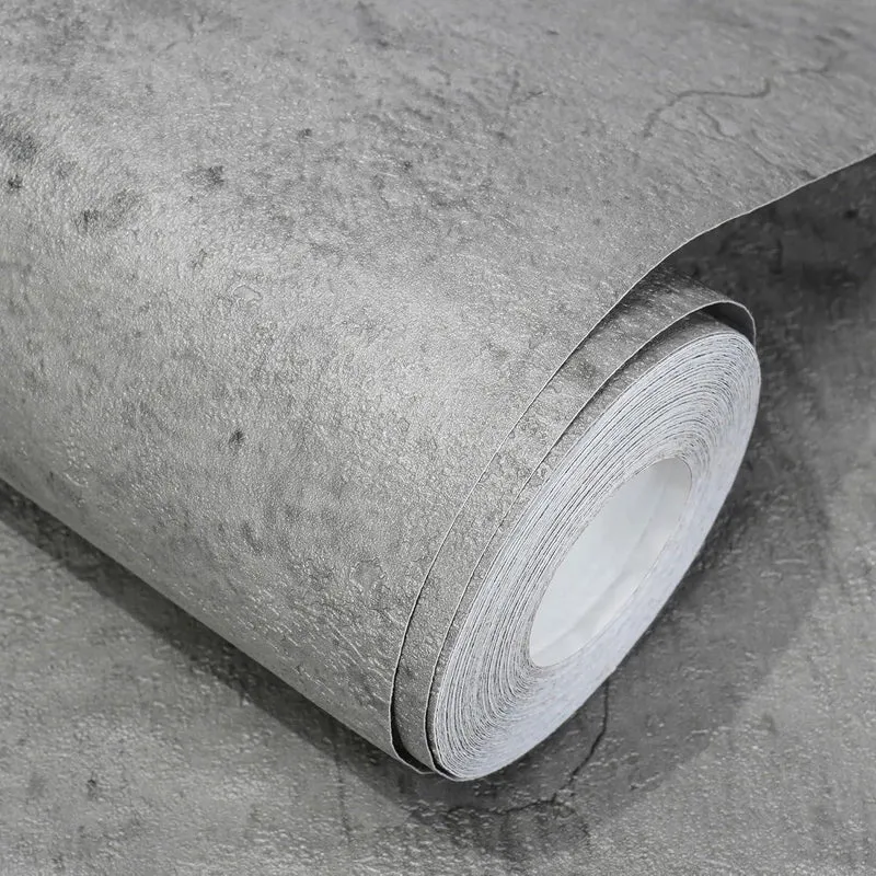 WADILE Betontapete Zement 3D Matt 40x900 cm Selbstklebend