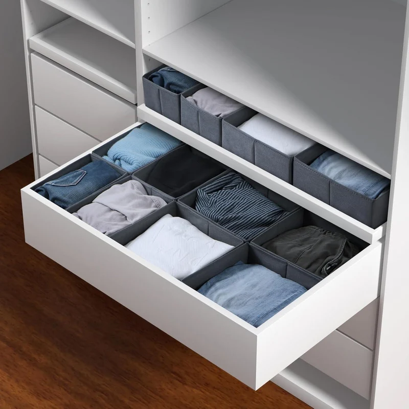 Schubladen Organizer Set 8-teilig Große, Faltbare