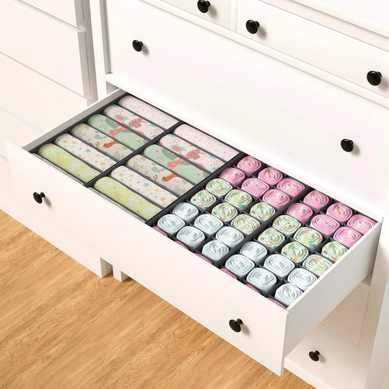 Aufbewahrungsboxen Set für Hemnes Kommode 108x96cm - Faltbar