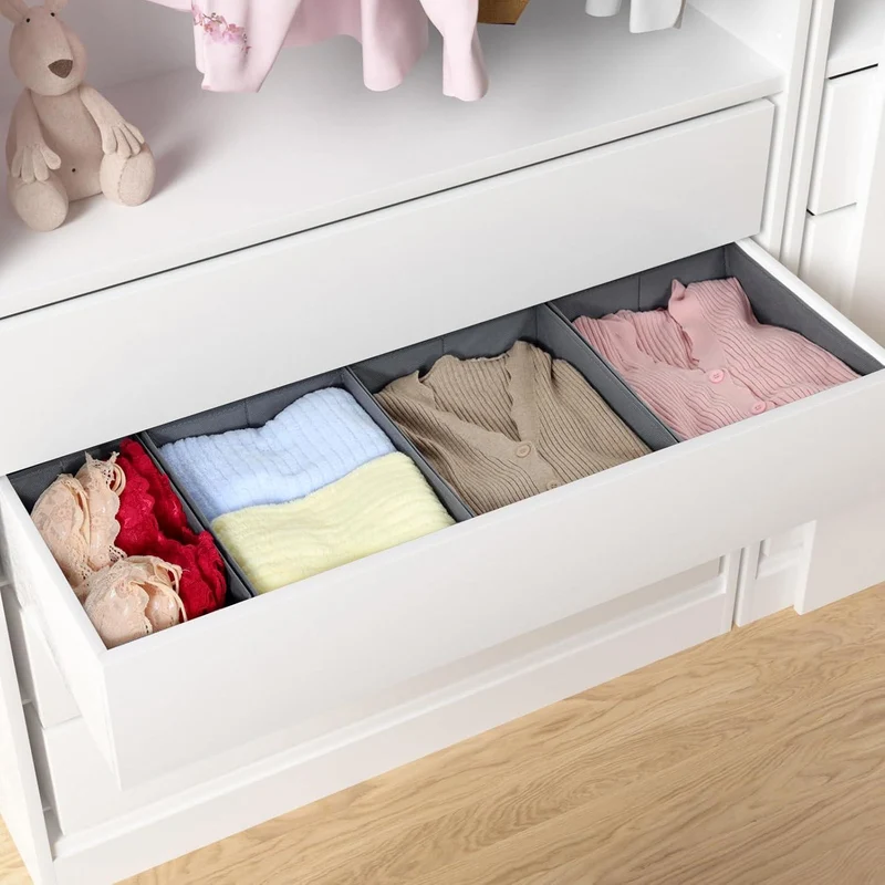 ORLISA Schubladen Organizer Set für PAX Kleiderschrank