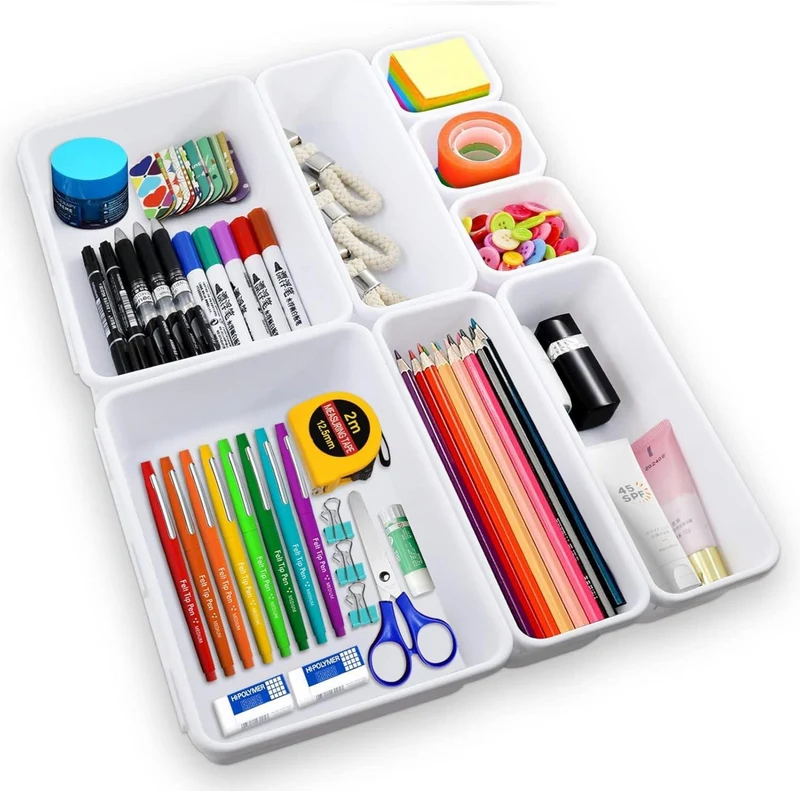 8-teiliges Schubladen Organizer