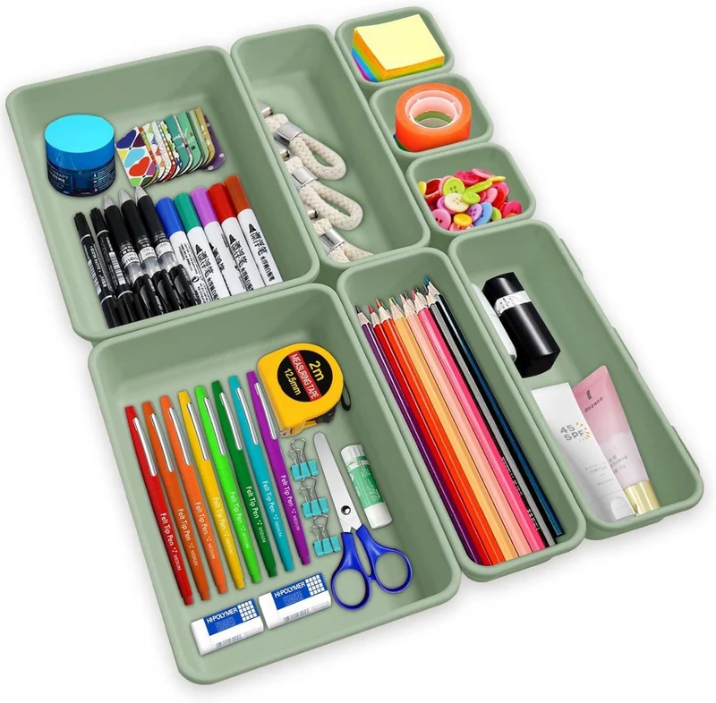 Schubladen Organizer Set 8-teilig Make-up Aufbewahrungsbox